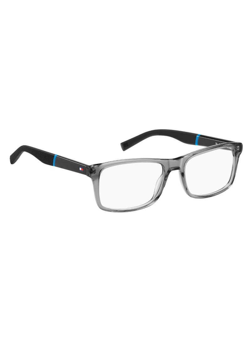 TOMMY HILFIGER Men's  Rectangular Shape  Sunglasses Th 2044  37 - Lens Size: 37.2 Mm - Grey - Image 2