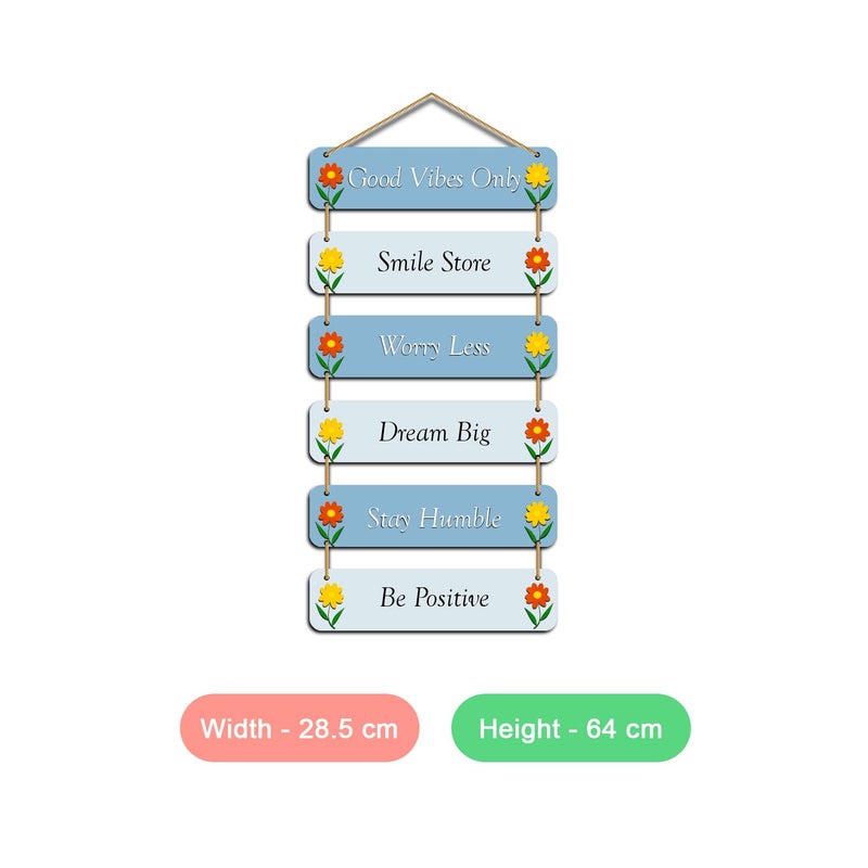 Kaameri Bazaar عناصر زخرفية معلقة من الخشب - تمثال جداري من متجر REC_Smile_Store لغرفة المعيشة وديكور المنزل - Image 2