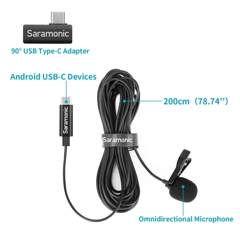سارامونيك ميكروفون Saramonic, LavMicro U3A - Image 1