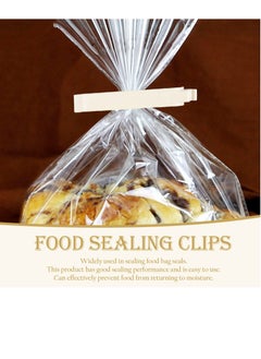 KASTWAVE 16 PCS Bag Sealer Clips, Food Seal Clips, Plastic Duty Air Tight Clips, Moisture-Proof Snack Clip Bag, Suitable for Snacks Coffee Vegetables Fruit (3 Sizes, 2 Colors)  - Image 3
