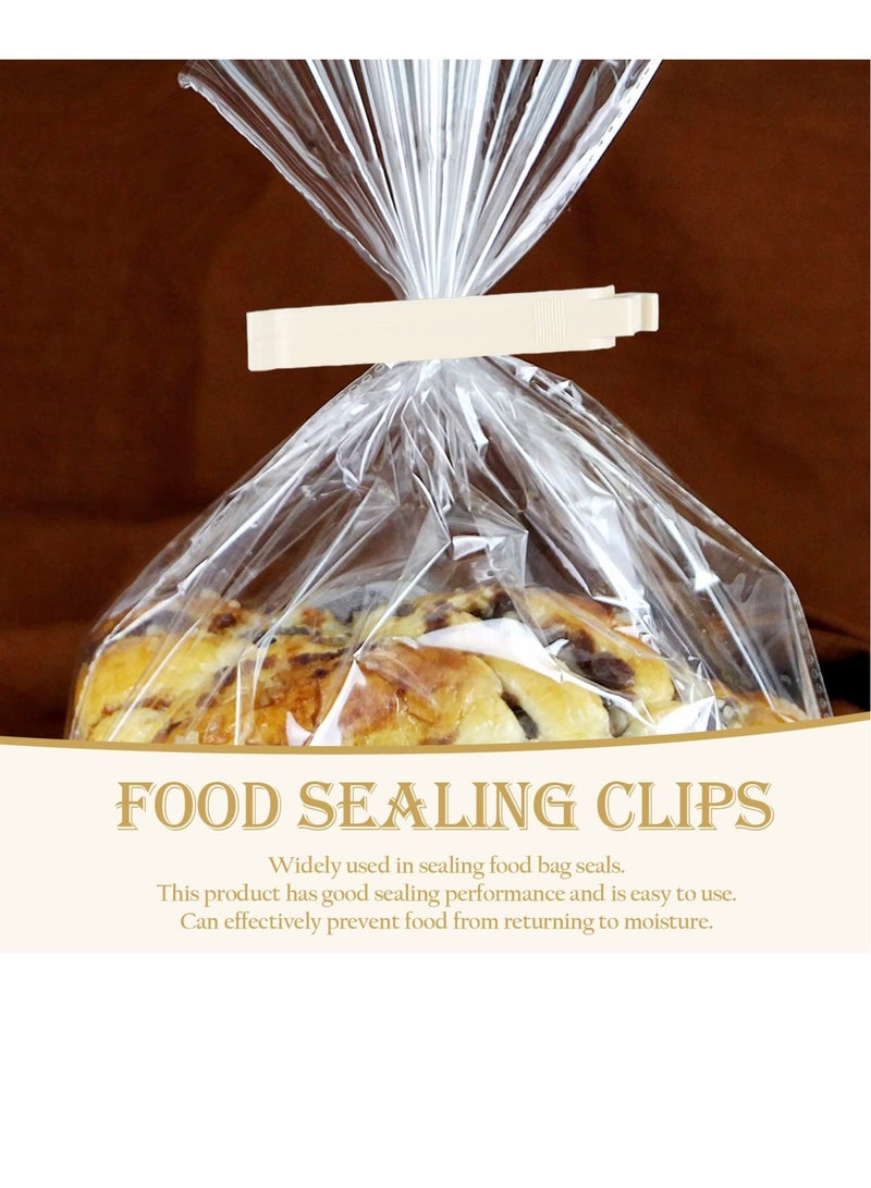 KASTWAVE 16 PCS Bag Sealer Clips, Food Seal Clips, Plastic Duty Air Tight Clips, Moisture-Proof Snack Clip Bag, Suitable for Snacks Coffee Vegetables Fruit (3 Sizes, 2 Colors) - Image 3