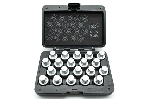 TEMO 20pc Anti-Theft Wheel Lug Nut Removal Socket Key for Audi - Image 1