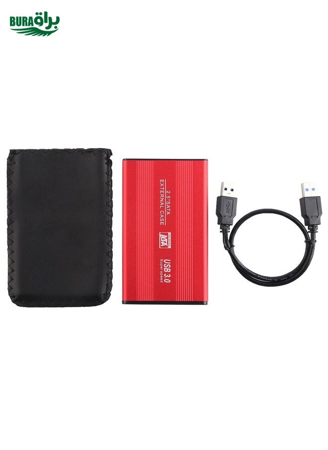 BURAQ - Richwell SATA R2-SATA-320GB 320GB 2.5 inch USB3.0 Super Speed Interface Mobile Hard Disk Drive(Red) - Image 1