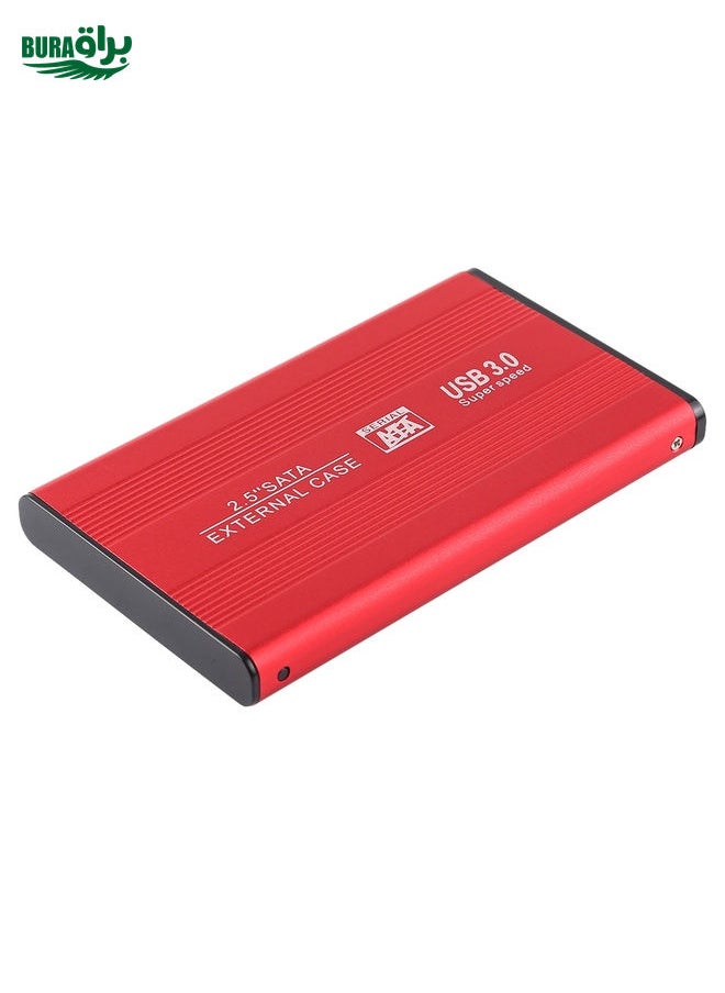 BURAQ - Richwell SATA R2-SATA-320GB 320GB 2.5 inch USB3.0 Super Speed Interface Mobile Hard Disk Drive(Red) - Image 1
