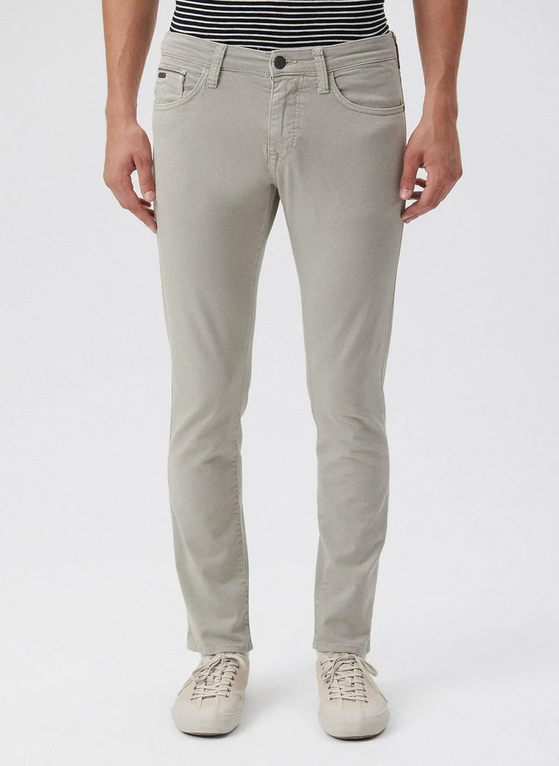 MAVI Jake Neutral Grey Mavi Black Gabardine Pants