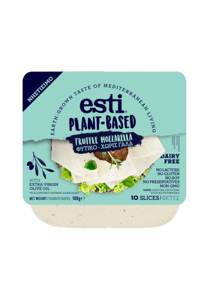 Mozzarella Cheese Slices, Truffle - 180g, Greece