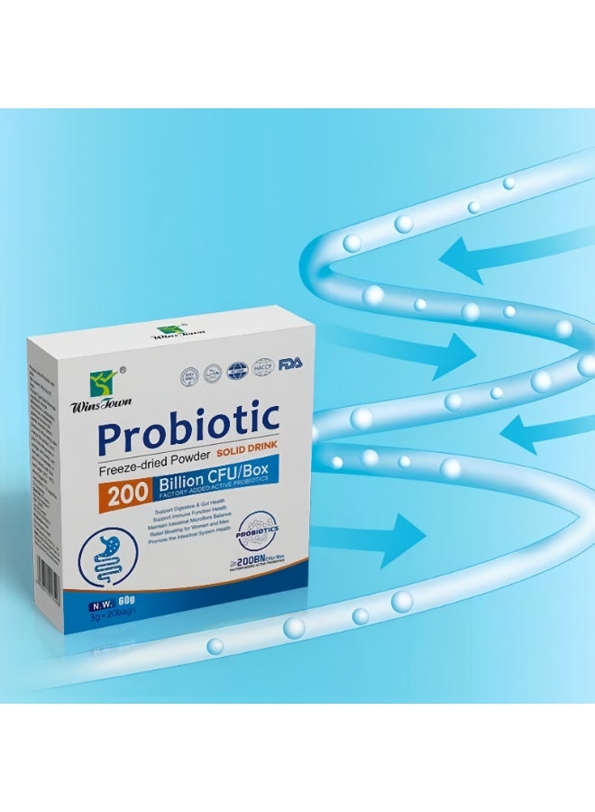 Wins Town Probiotic solid drink Instant probiotics powder - Image 2