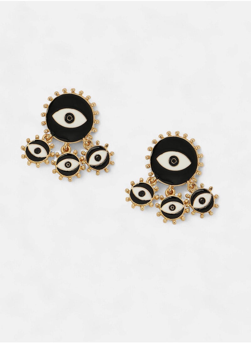 SOHI The Malocchio Contemporary Drop Earrings  - Image 1
