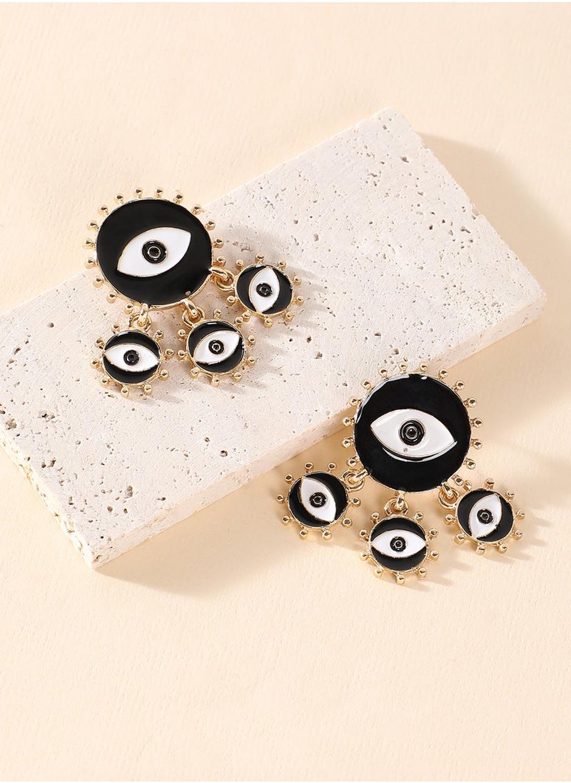 SOHI The Malocchio Contemporary Drop Earrings  - Image 4