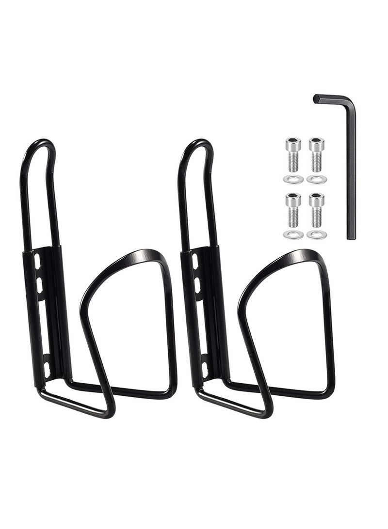 Generic 2 Pcs Bicycle Water Bottle Cage Bike Universal Water Bottle Holder  - Image 1