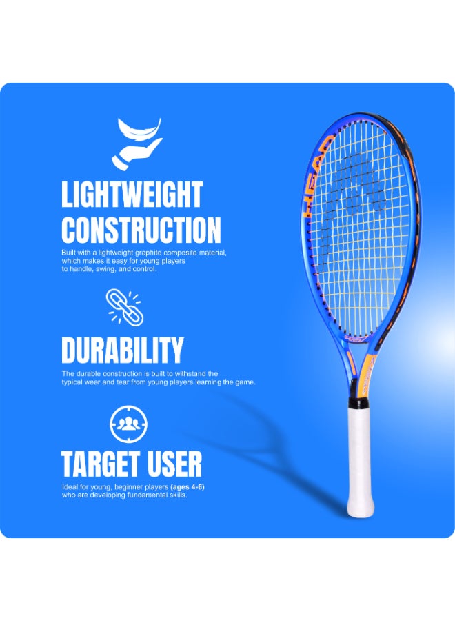 HEAD Speed 21 Junior Tennis Racquet for Kids – Lightweight Youth Tennis Racket, Pre-Strung, Easy Swing Frame for Beginners and Young Players Ages 4–6 - Premium tennis_racquets designed for performance, durability, and comfort - SEO Friendly Long Title - Image 2