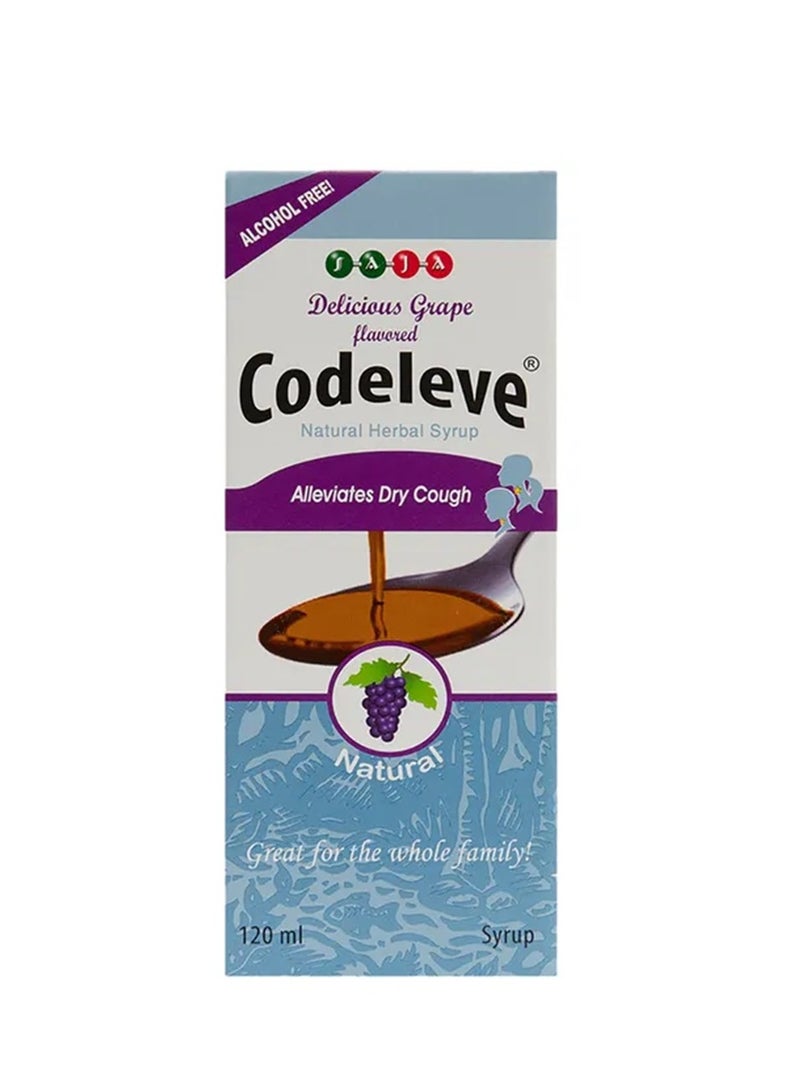 Codeleve Natural Herbal Syrup 120Ml - Image 3