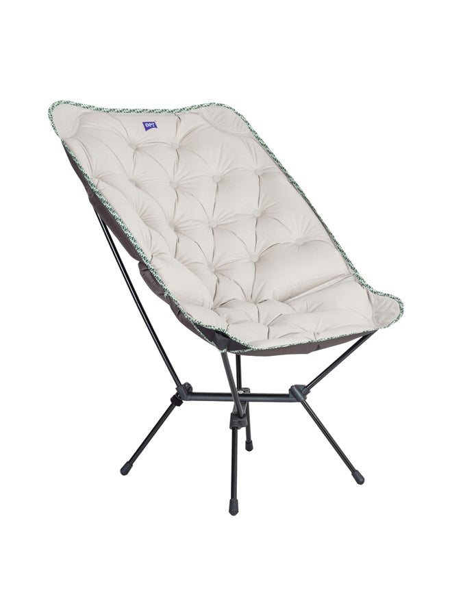 DPT Folding chair with a capacity of 120 kg - comfortable for long periods, easy to store and transport, and can withstand heavy weights. - Image 1