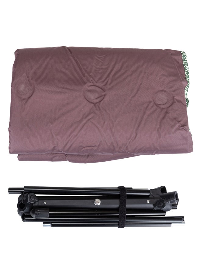 DPT Folding chair with a capacity of 120 kg - comfortable for long periods, easy to store and transport, and can withstand heavy weights. - Image 4