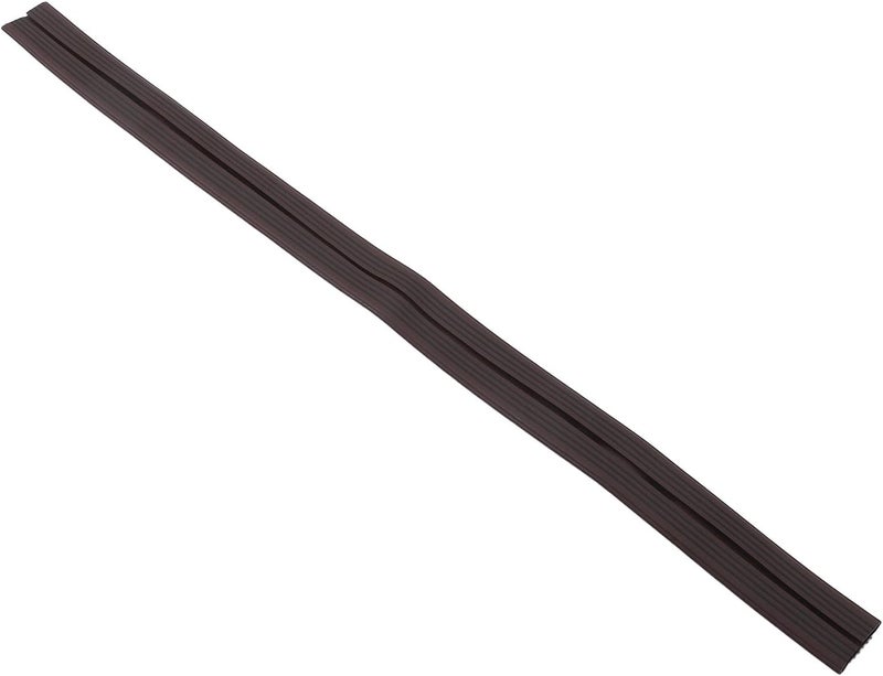 Door Seal Strip Bottom Weatherstripping for Doors Soundproofing Noise Stopper Brown Weather Seal Strip for Home Office Garage - Image 1