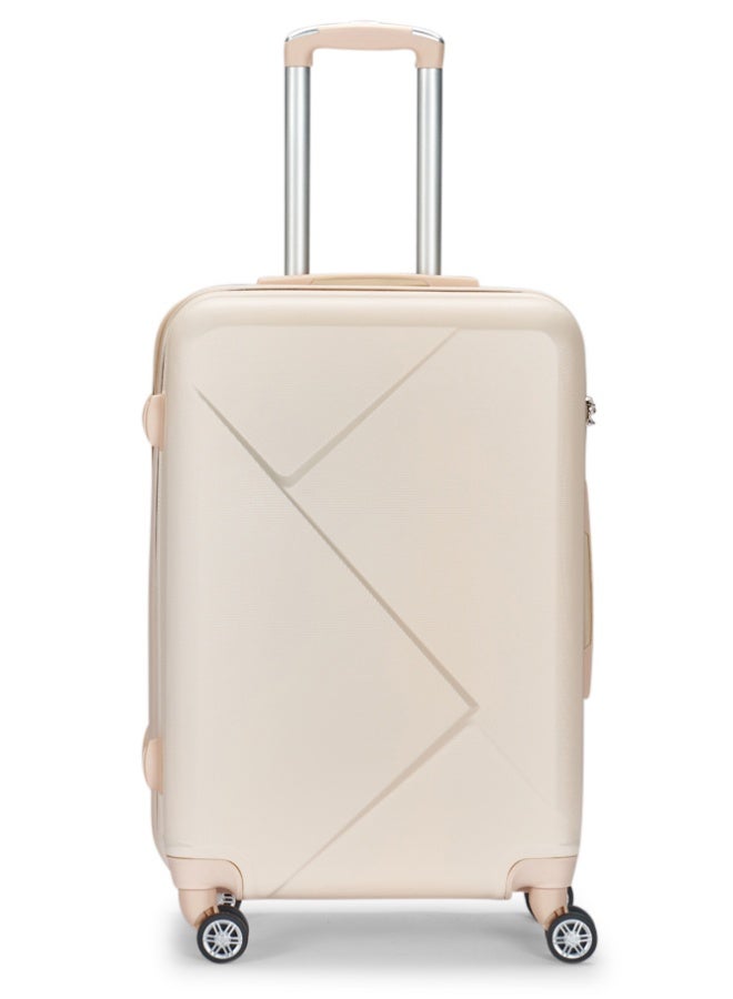 ليمرا طقم شنط سفر مكون من 4 حقائب أمتعة بعجلات و بتصميم صلب و قوي لون بيج - Image 4