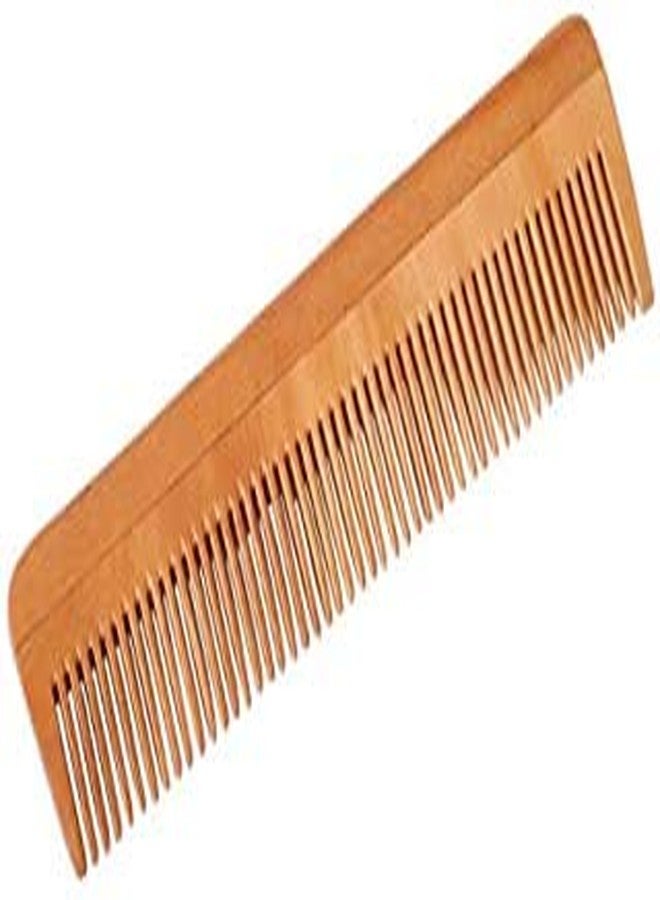 AAIRAA Handmade Neem Wood Comb with Gopika Shampoo Anti-Dandruff Comb and Control Hair Fall Neem Hair Comb Brown 10 Grams Pack of 1 (Combo Set of 5) - Image 5