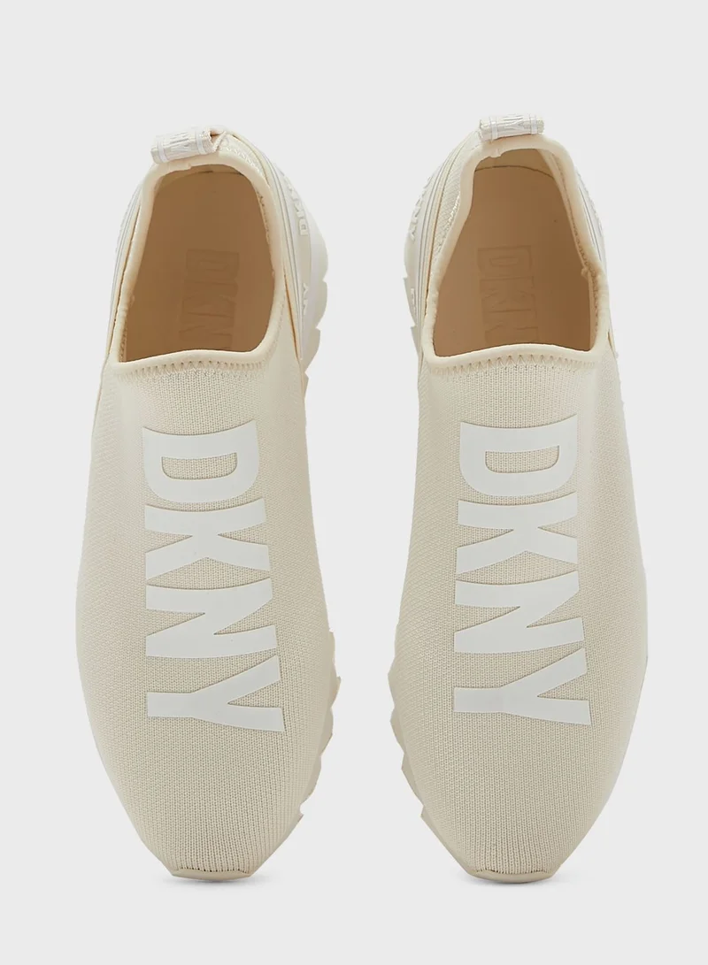 DKNY Abbi Monogram Low Top Sneakers