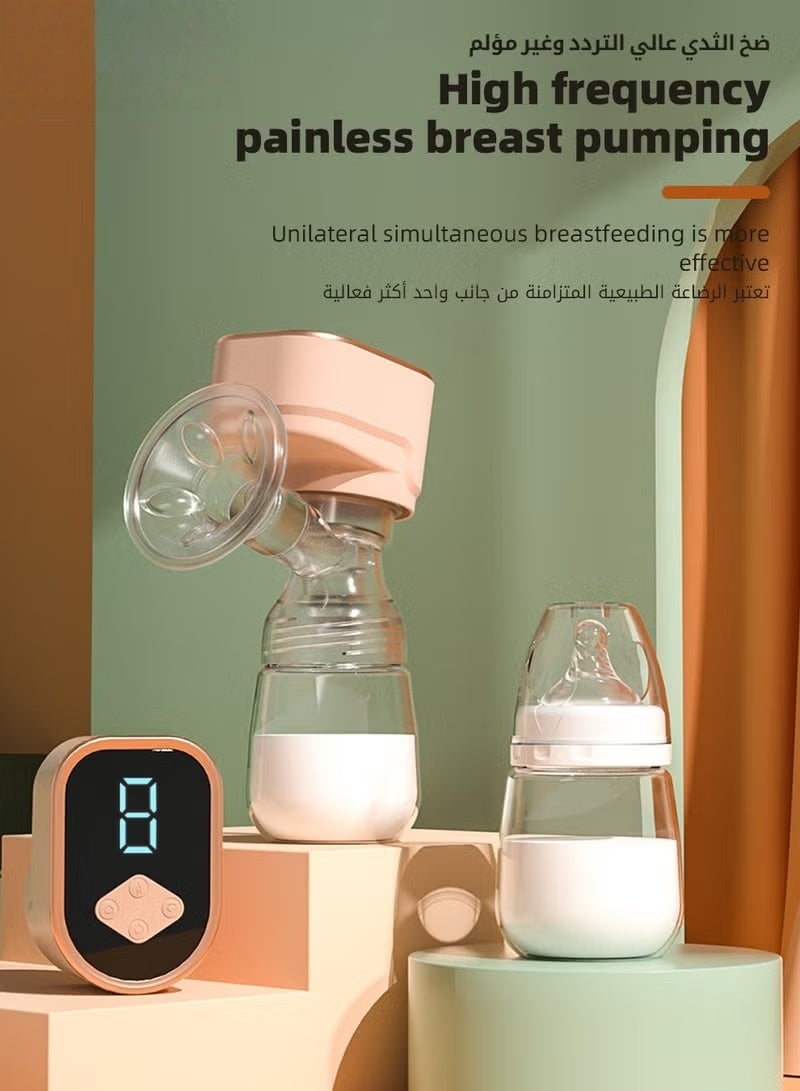 HOOKOR Electric Wearable Hands-Free Breast Pump With 30 PCS Breastmilk Storage Bags, Low Noise, Painless, LED Display, 3 Modes And 9 Levels - Image 2