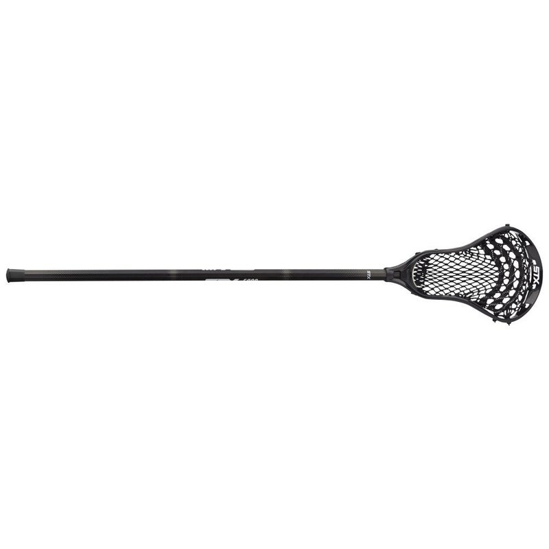 STX Lacrosse Stallion 200 A/M Boys Complete Stick , Black - Image 1