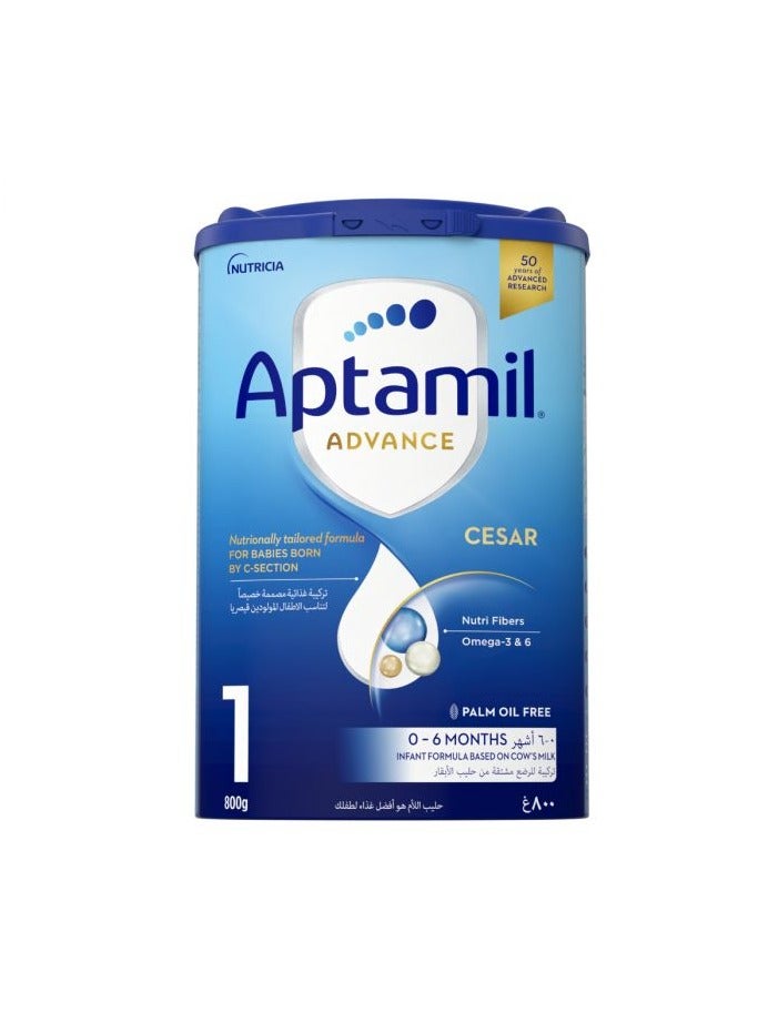 Aptamil Advance Infant Milk Formula Stage (1) 800Gm