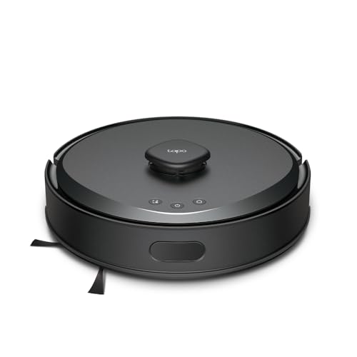 tapo TP-Link Tapo RV30 Max 5300Pa Hyper Suction Robot Vacuum Cleaner & Mop,LiDAR+IMU Dual Navigation,97%+Dust Pickup Rate,Customizable Cleaning, Self-Charging,4×Multi-Floor Maps Works w/Alexa & Google Home - Image 1