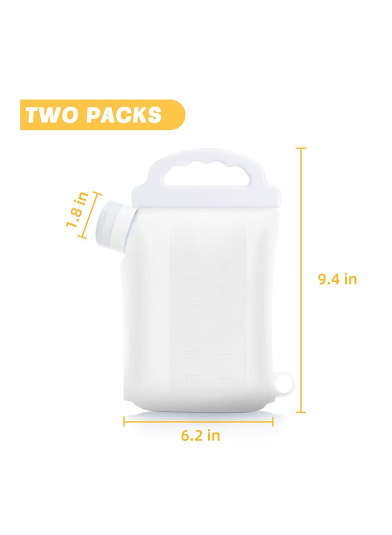 NIBEMINENT New Pet Food Storage Container,2 Pack Small Cat Dog Sealed Dispenser Box With Measuring Mark,Silicon Home Airtight Dry Bucket,Portable Water Container for Dogs Cats Birds - Image 5