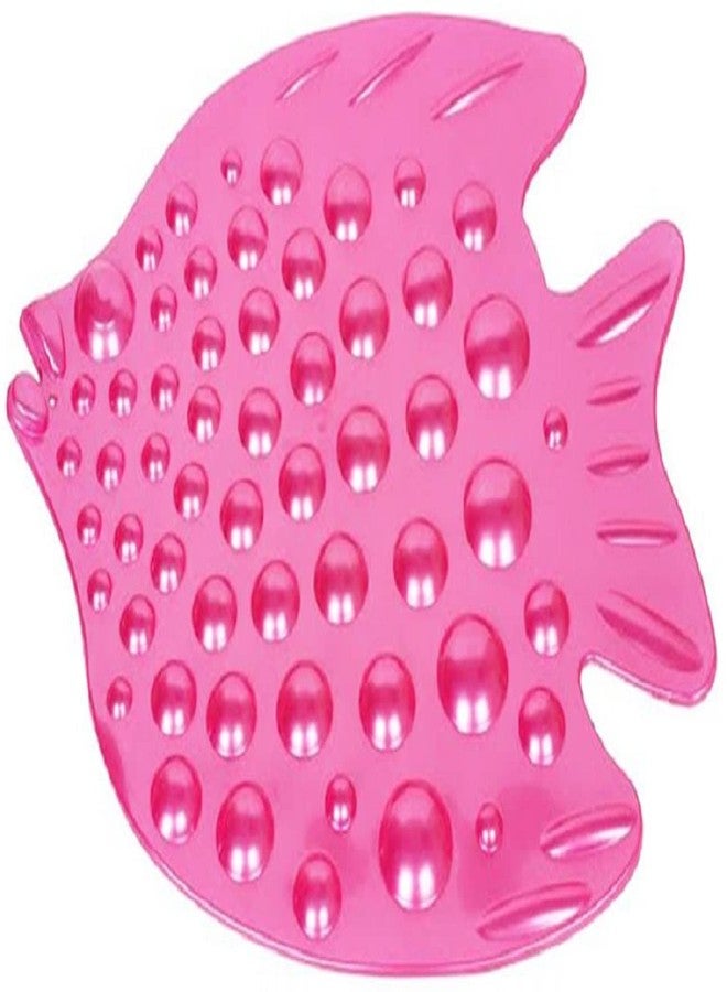 CIPLA PLAST Anti-Skid/Anti-Slip Rubber Fish Tub Mat/Bath Mat (Fuscia Pink) - Image 1
