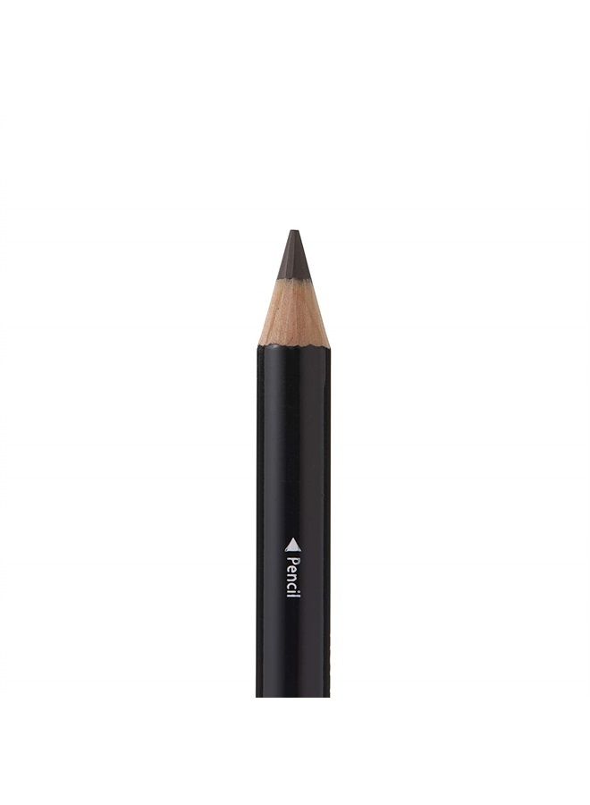 Precision Brow Shaping Pencil - Double Sided Eyebrow Filler and Spoolie Brush - Creamy Texture for Shaping and Defining With Ease - Vegan, Cruelty Free - Dark Brown - 0.070 oz
