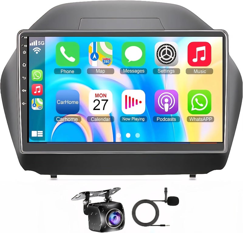 VIEREX Hyundai Tucson IX35 Car Stereo with Apple Carplay - Image 1