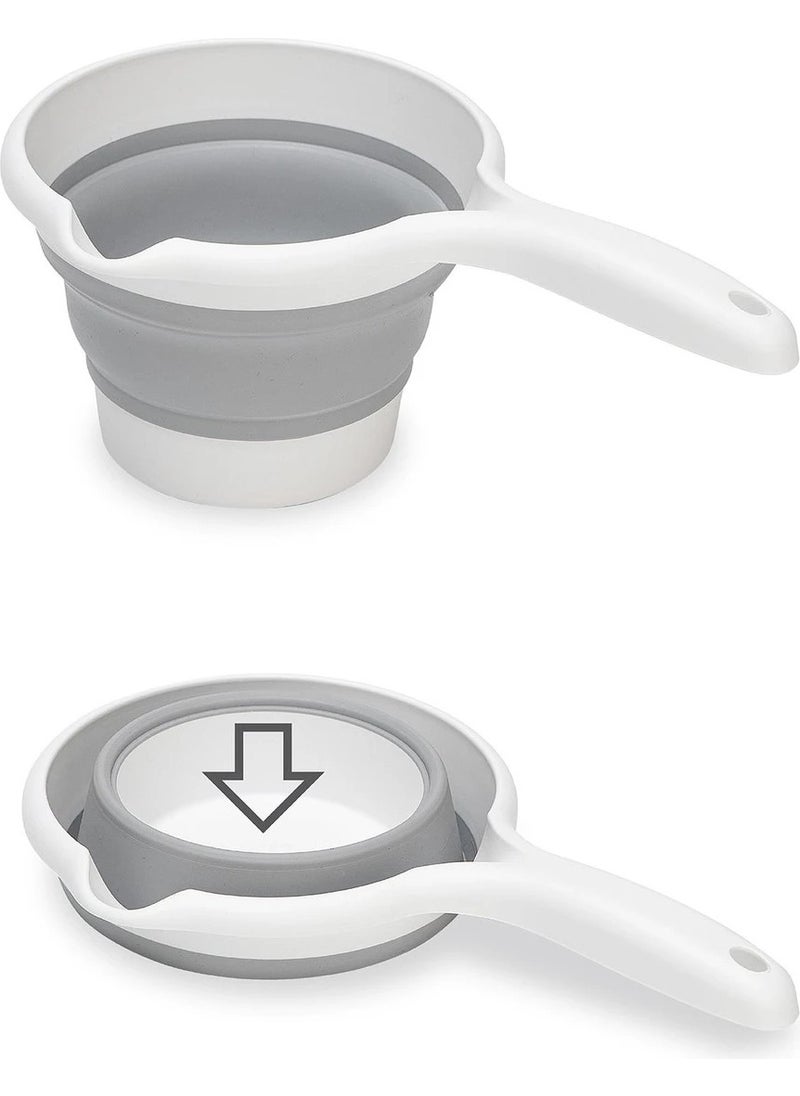 Tamu Folding Mug Gray Color 1.2 Lt  - Image 1