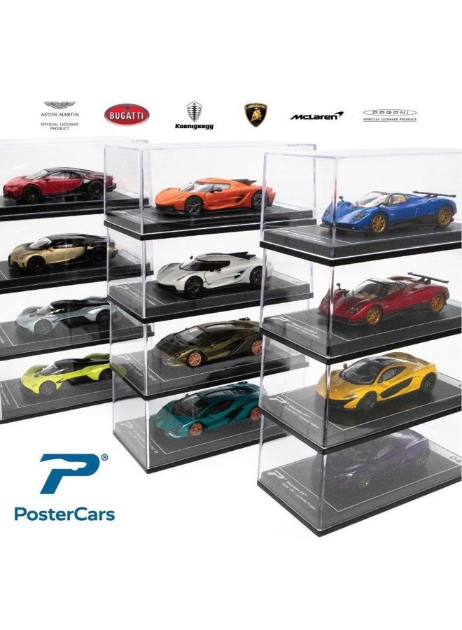 PosterCars 1:64 Scale McLaren Speedtail McLaren Orange Hypercar League Collection No.14 - Image 3
