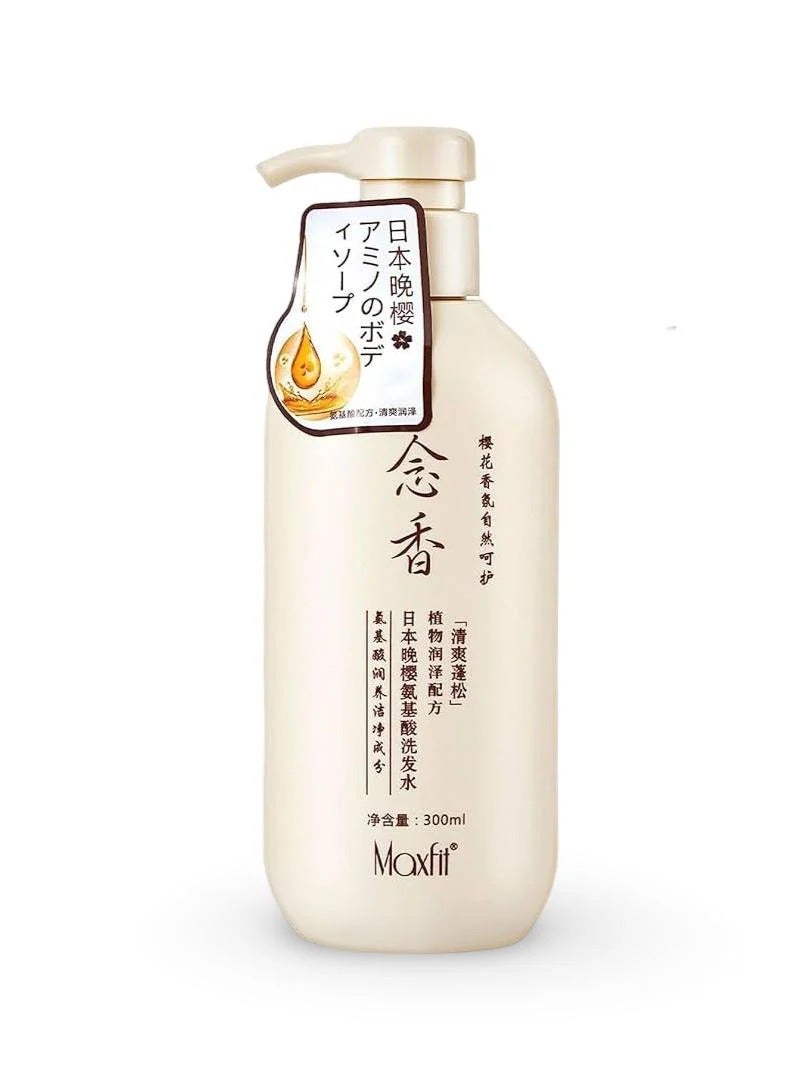 Maxfit Botanical Formula Shampoo – Nourishing Amino Acid Hair Cleanser (300ml)