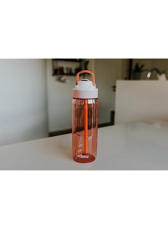 Kambukka Tritan water bottle (750 ml) – Leak proof stain and odor resistant durable and shockproof dishwasher safe spill proof bottle – Lago Mango Tango Model - Image 5