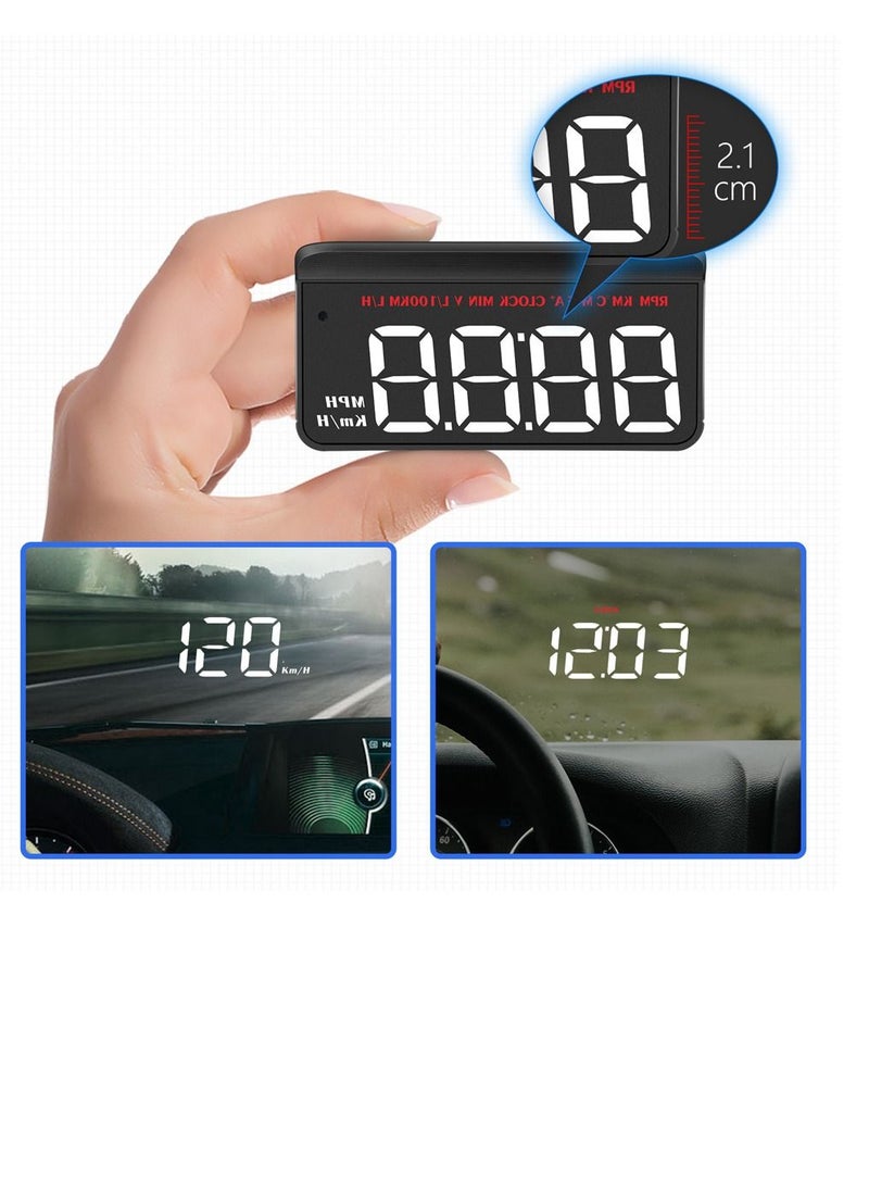 GULFLINK GULFLINK Head Up Display(HUD) Vehicle Speed Meter M5  - Image 3