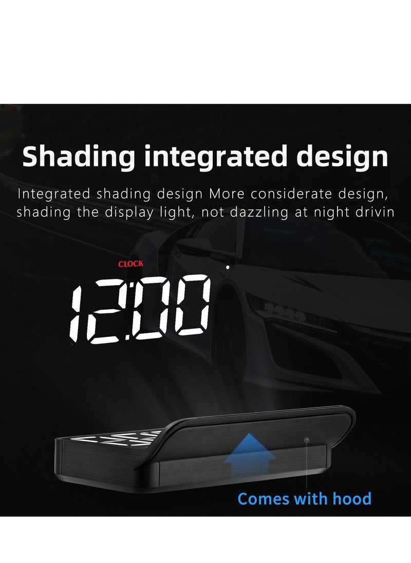 GULFLINK GULFLINK Head Up Display(HUD) Vehicle Speed Meter M5  - Image 5