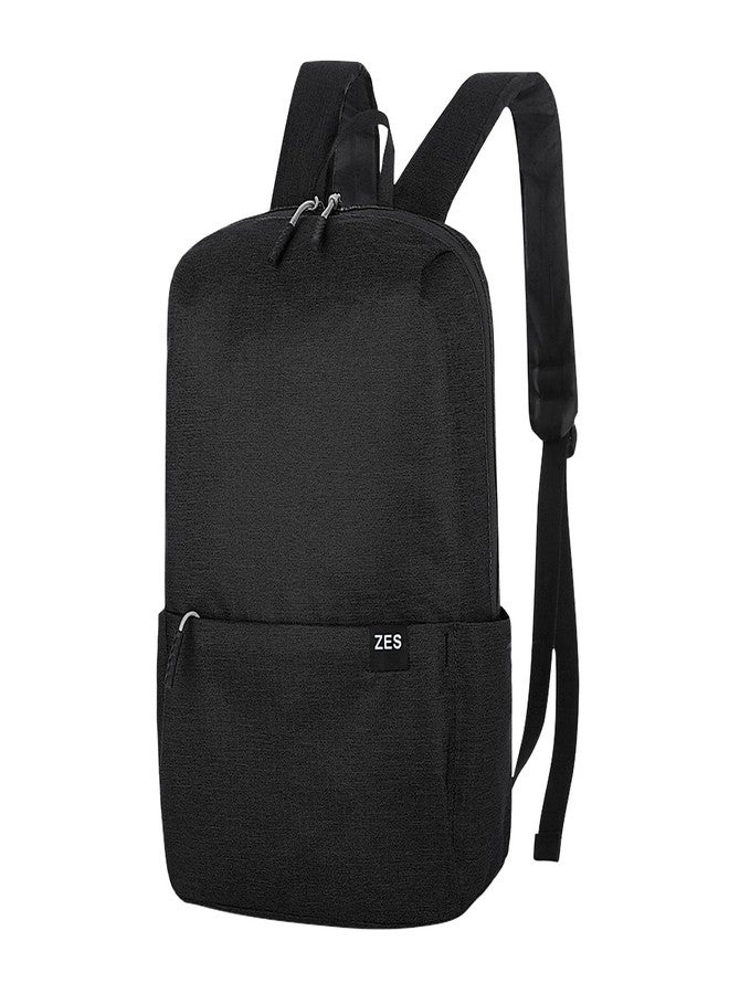 WisePoint Womens Backpack, Oxford Fabric Travel Backpack Hiking Backpack for Men and Women, Casual Daypack Backpacks (black) - Image 1