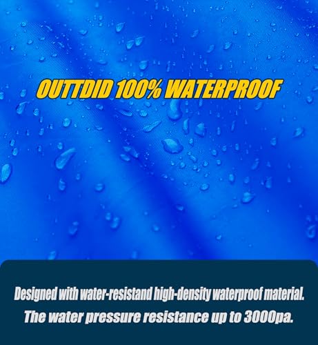 OUTTDID Outdoor Ping Pong Table Cover, 600D Waterproof Sunproof Indoor & Outdoor Fits Universal Folding Tables and Flat 9x5 FT Tables Tennis - Image 5