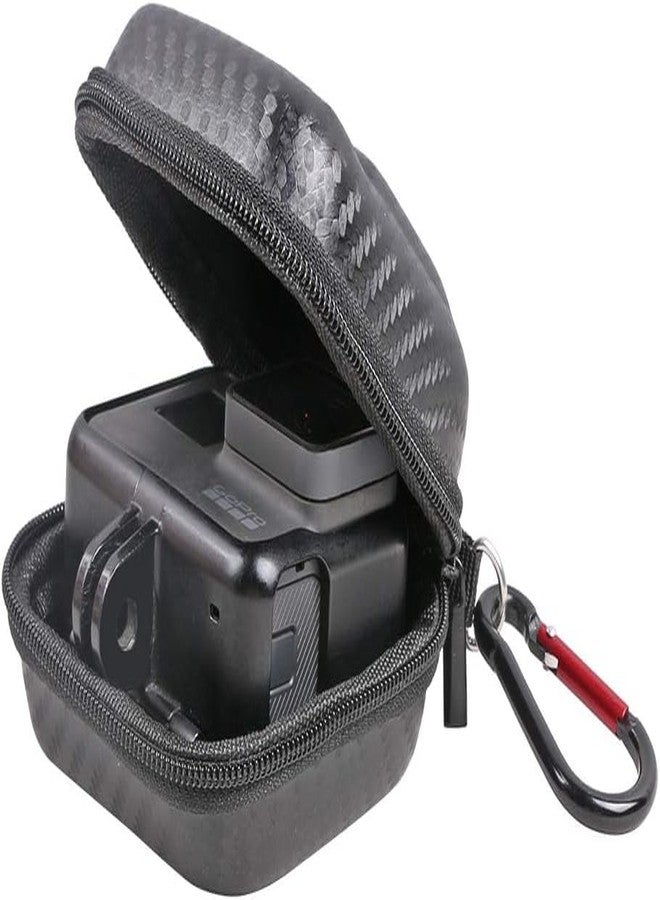 Redclip حقيبة حمل صلبة صغيرة من Redclip لكاميرات GoPro Hero 11/10/9/8/7/6/5، لون أسود، حقيبة تخزين واقية صلبة مقاومة للماء، متوافقة مع كاميرا DJI Osmo Action - Image 2