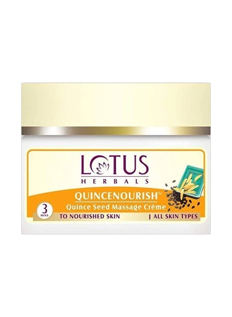 LOTUS HERBALS Lotus Herbals Quincenourish Quince Seed Nourishment Massage Cream, 50g