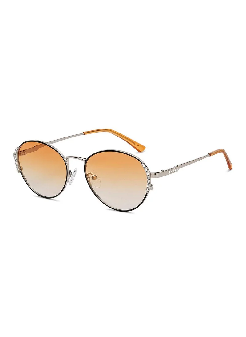 فينسينت تشيس Women's Women's Polarized Round Sunglasses - VC S16462 - Lens Size: 53 Mm