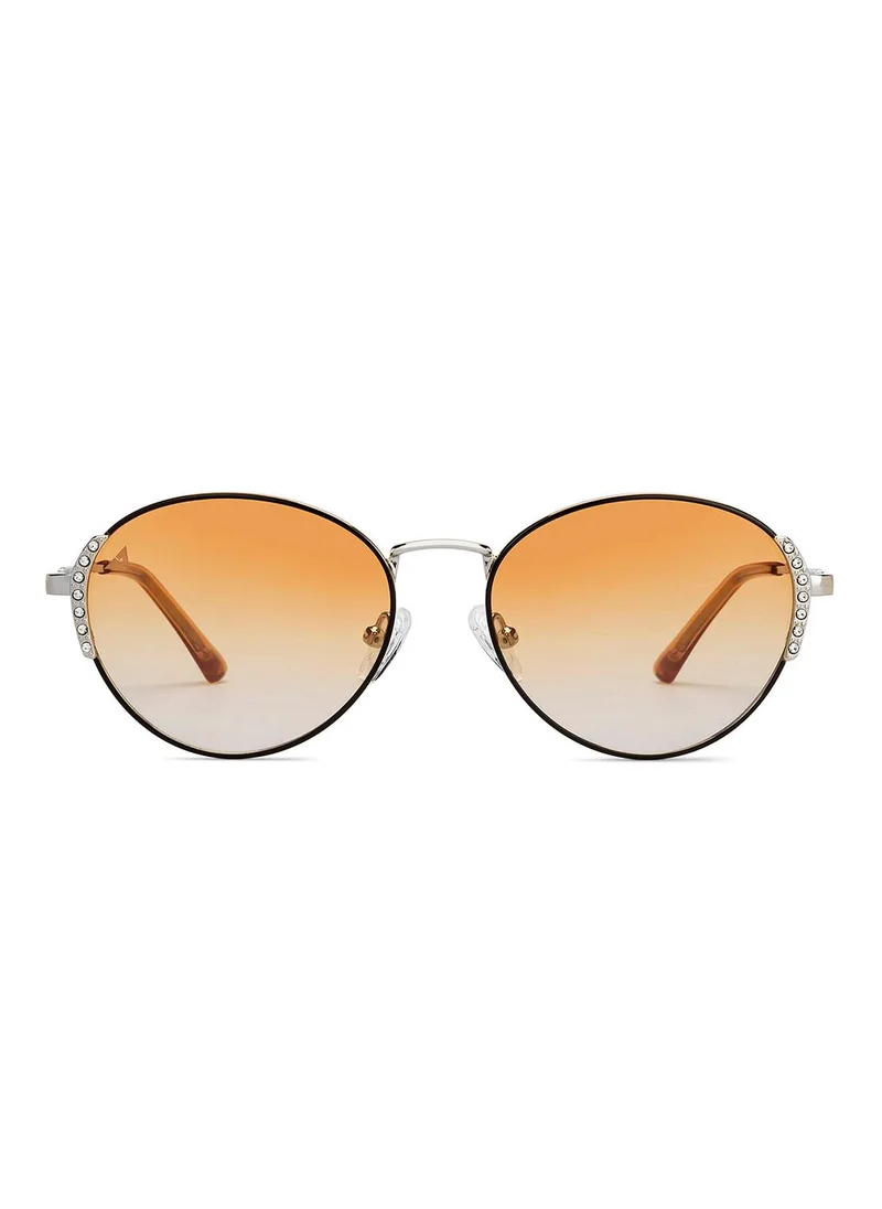 فينسينت تشيس Women's Women's Polarized Round Sunglasses - VC S16462 - Lens Size: 53 Mm