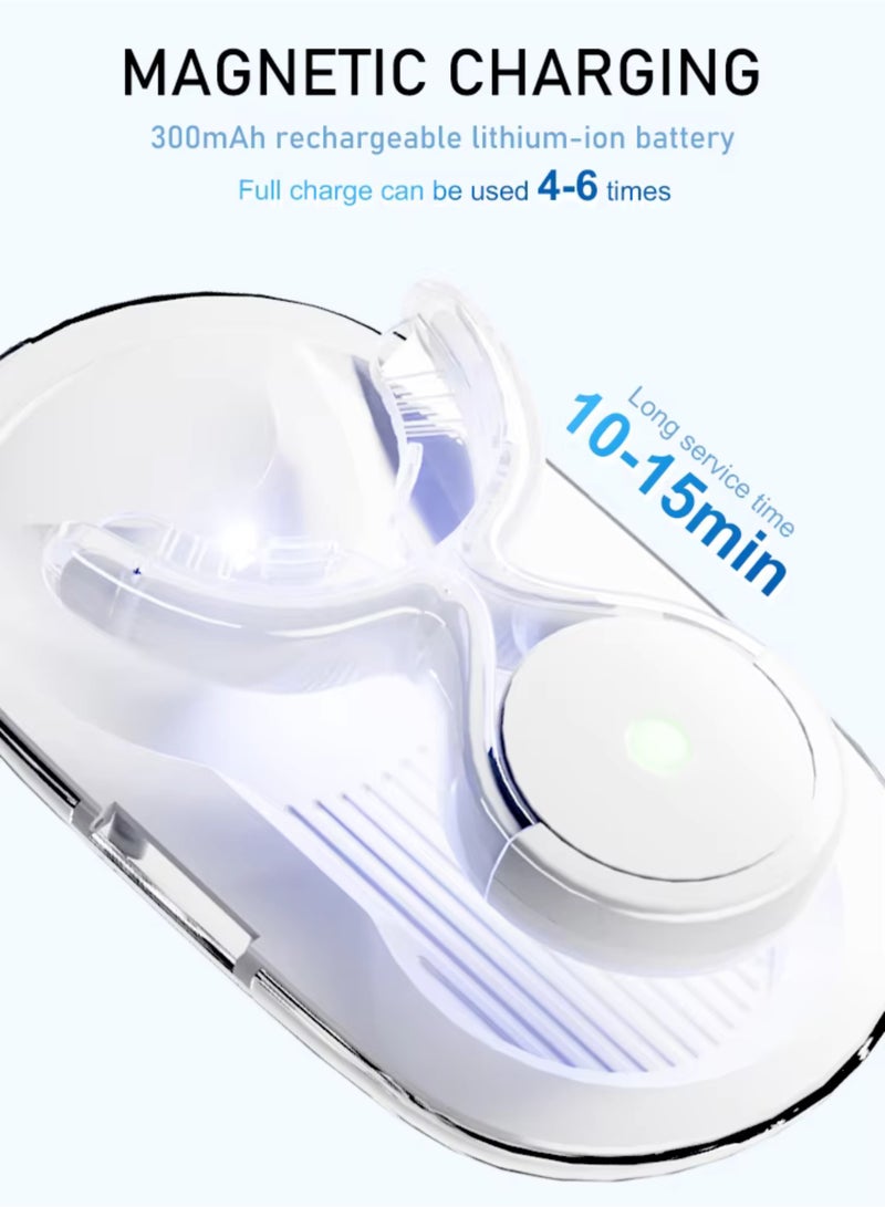 IVISMILE Professional Teeth Whitening Kit IVI-01 – 32 LED Light, Blue & Red Dual Rays, CE Approved, Luxury LED Teeth Whitening System with Booster Gel, Smart Timer, IPX6 Waterproof, Home & Travel Use - Image 5