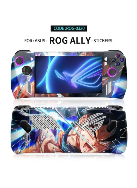 Applicable To Rog Ally Sticker Game Machine Film Asus Palm Machine Accessories Scratch-proof Color Changing Color Picture Protective Film-Color:ROG-330