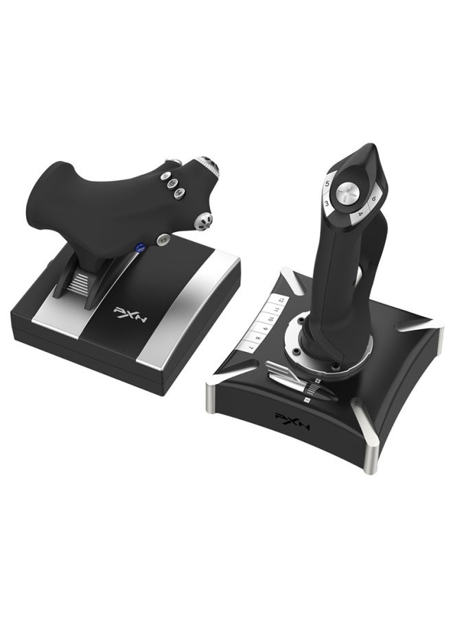 Lestat PXN 2119Pro Analog Flight Rocker Compatible Xbox One Joystick Ps4 Computer Black-Product Color:Black