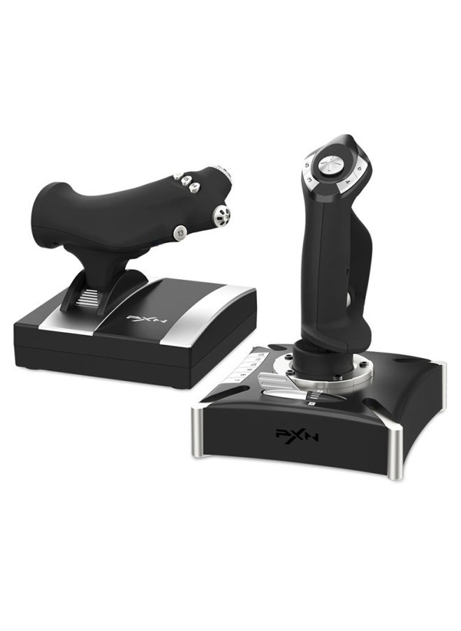 Lestat PXN 2119Pro Analog Flight Rocker Compatible Xbox One Joystick Ps4 Computer Black-Product Color:Black