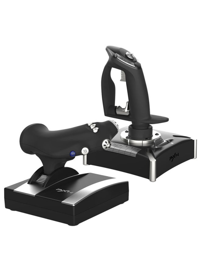 Lestat PXN 2119Pro Analog Flight Rocker Compatible Xbox One Joystick Ps4 Computer Black-Product Color:Black