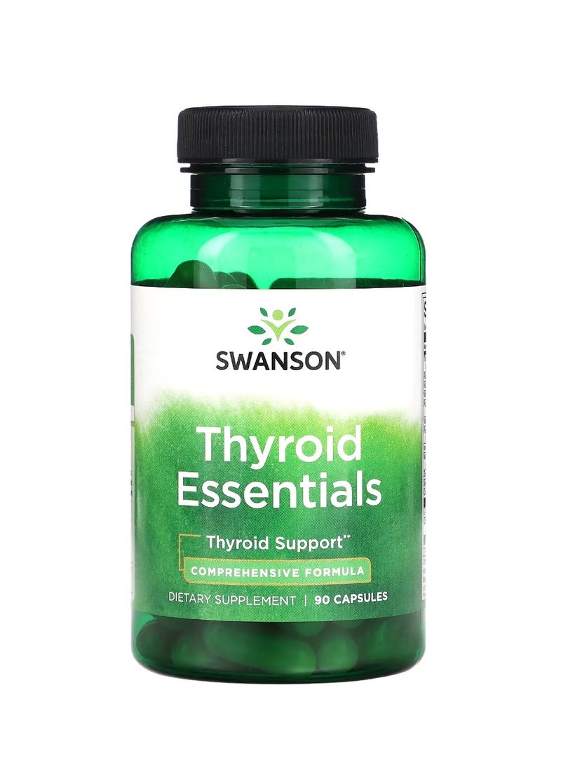 SWANSON Thyroid Essentials 90 Capsules  - Image 1
