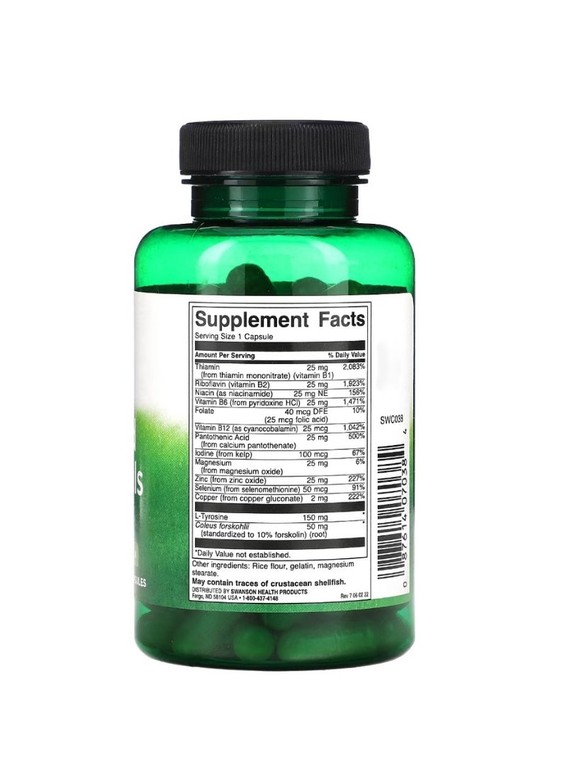 SWANSON Thyroid Essentials 90 Capsules  - Image 2