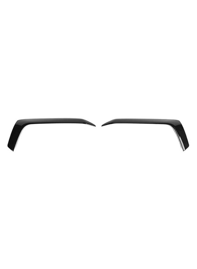 Generic Car Side Front Bumper Grille Covers ABS Decoration For Ford Mustang 2024 Up Exterior Accessoriess 